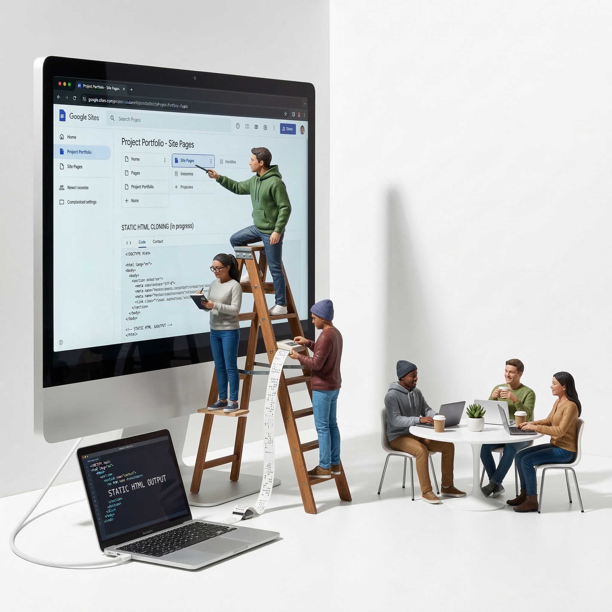 Google Sites Clone Preview